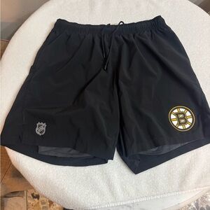 BOSTON BRUINS Black Athletic Shorts, by Fanatics
